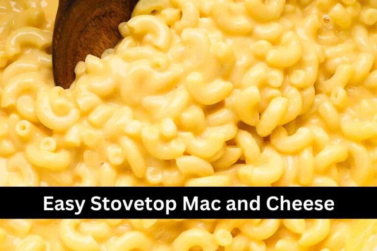 Easy Stovetop Mac and Cheese