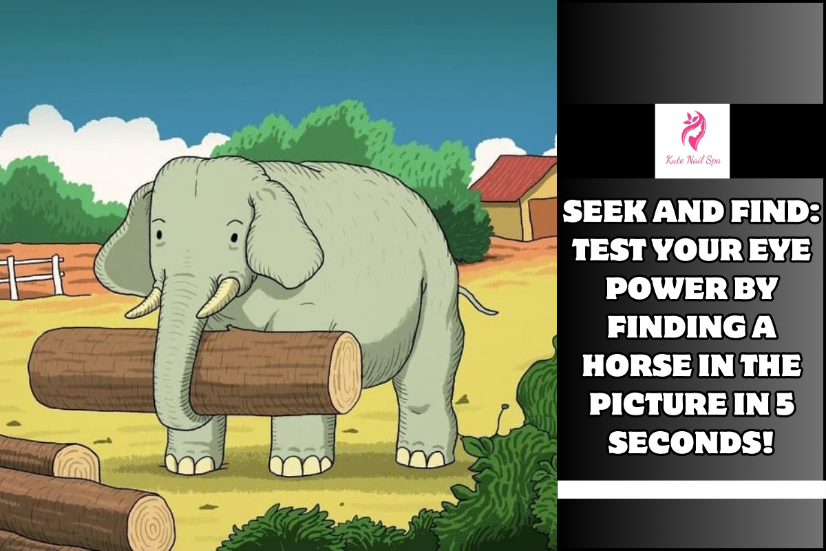 Seek and Find: Test your eye power by finding a horse in the picture in 5 seconds!