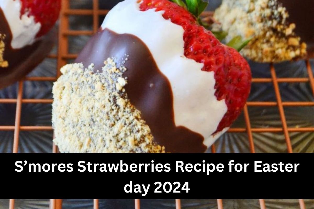 S’mores Strawberries Recipe for Easter day 2024