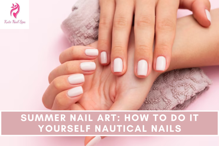 Summer Nail Art How To Do It Yourself Nautical Nails