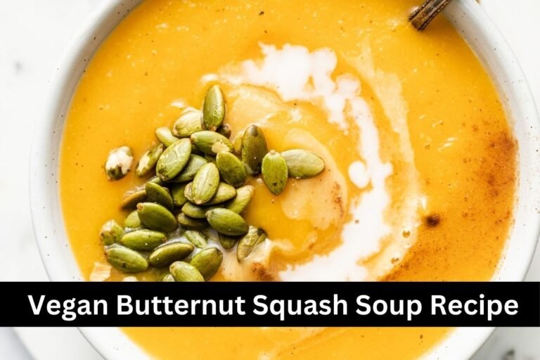 Vegan Butternut Squash Soup Recipe